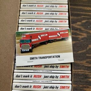 Vintage Smith Transportation Matchbooks